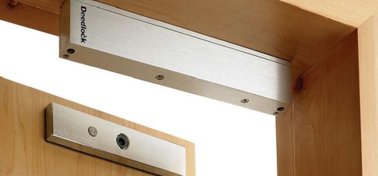 Magnetic lock installation Montebello